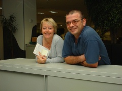 Gill Doleman and Tony Mortimer